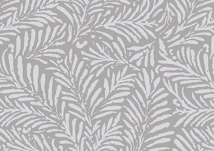 Balmy Palms (Blackout), Grey Whisp - Roller Blind - Image 6